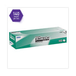 Kimwipes Delicate Task Wipers, 1-Ply, 14.7 x 16.6, Unscented, White, 144/Box