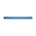 Supercourt Athletic Floor Care Microfiber Wet Tacking Pad, 60", Light/dark Blue