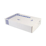 High-Density Waste Can Liners, 56 gal, 22 mic, 43" x 48", Natural, Flat Pack, 200/Carton