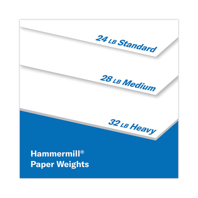 Premium Color Copy Print Paper, 100 Bright, 28 lb Bond Weight, 11 x 17, Photo White, 500/Ream
