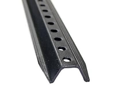 Poopy Pouch 48" Steel Channel Post, Black (CP-04-BL)