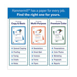 Colors Print Paper, 20 lb Bond Weight, 8.5 x 11, Blue, 500/Ream