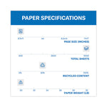 Colors Print Paper, 20 lb Bond Weight, 8.5 x 11, Goldenrod, 500 Sheets/Ream, 10 Reams/Carton
