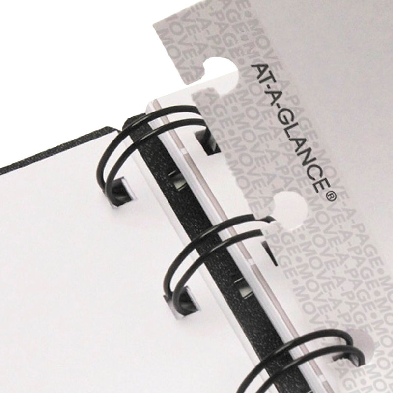2026 AT-A-GLANCE Move-a-Page 8.75" x 11" Weekly & Monthly Appointment Book, Poly Cover, Black (70-950E-05-26)