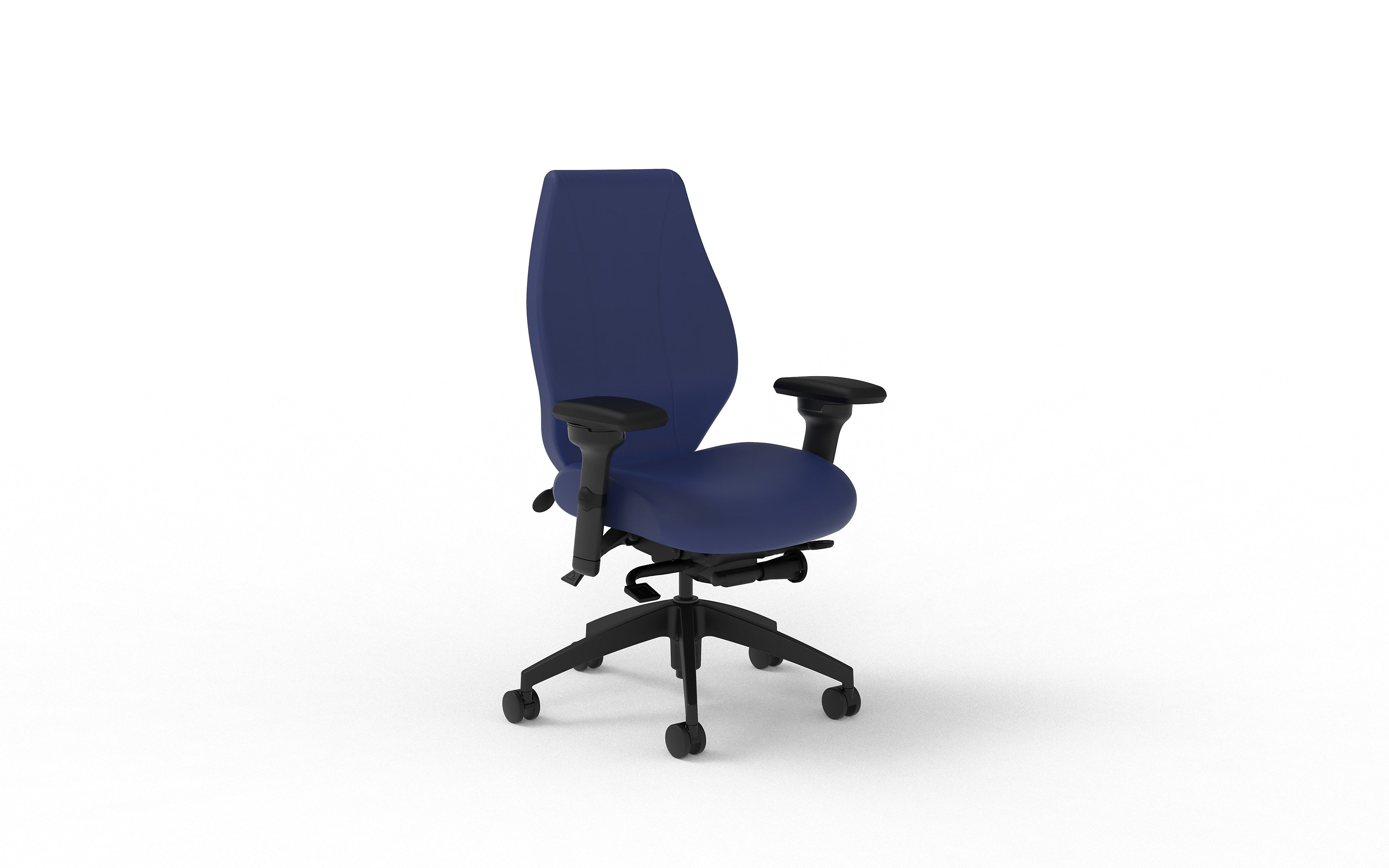 healtHcentric airCentric H2S Frixion Task Chair, Bright Blue (airH2S-MT-UC-TC-FRIXBBL)