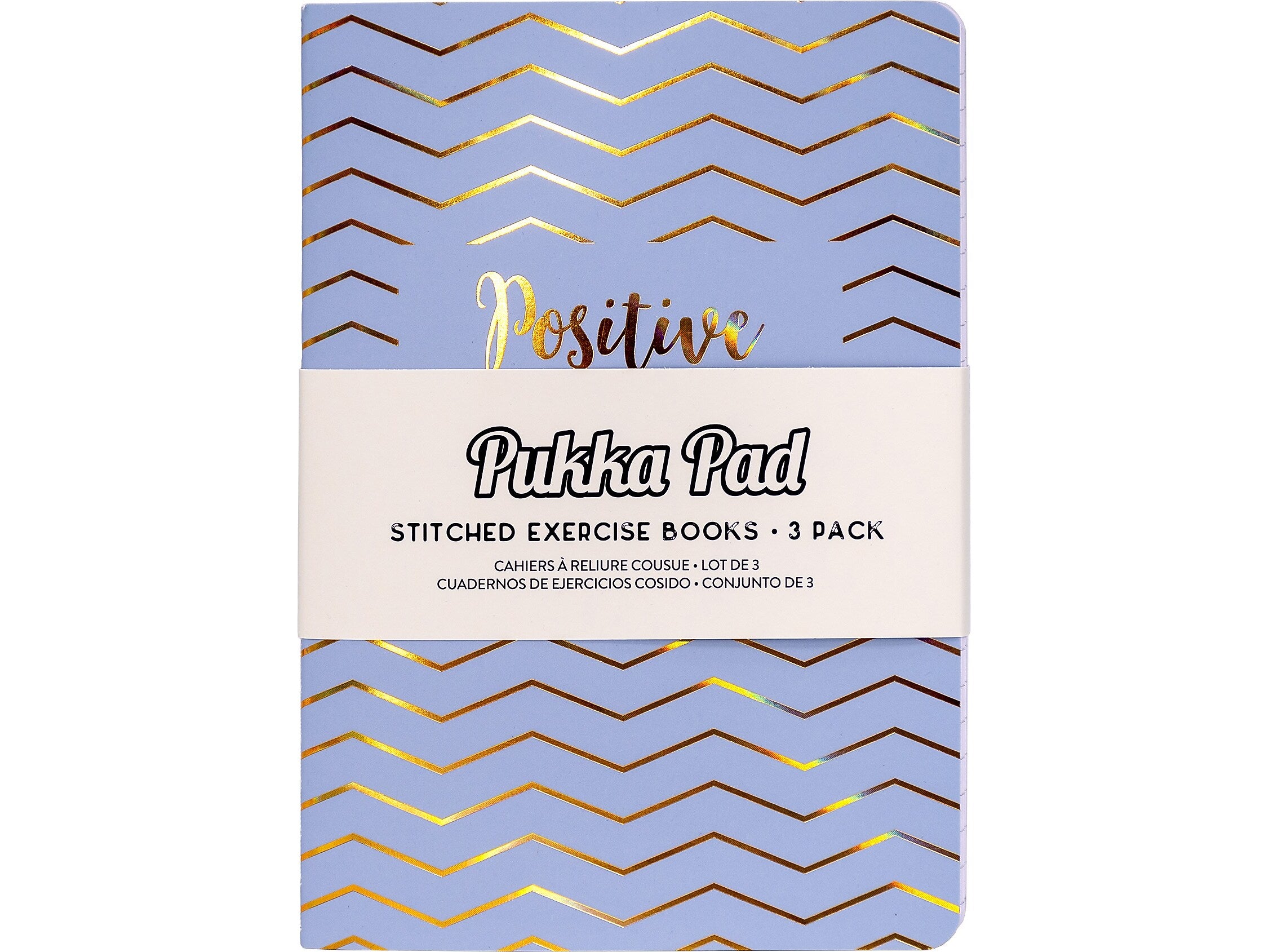 Pukka Pad Composition Notebooks, 4.6" x 6.8", College-Ruled, 20 Sheets, Assorted Colors, 3/Pack (9979(AST)-HZE)