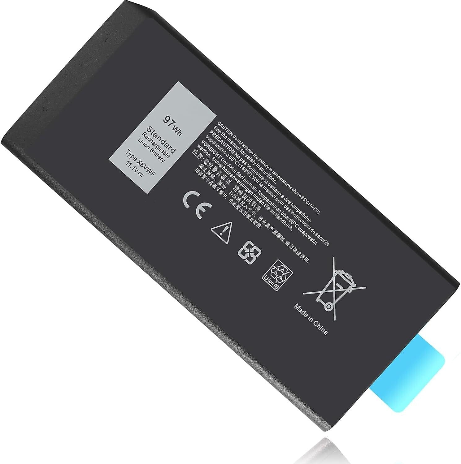 Dell Lithium-Ion Laptop Battery for Dell Latitude 14 7404, E5404 (453-BBBE)