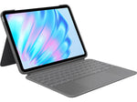 Logitech Combo Touch 11" Keyboard Case for iPad Air, Oxford Gray (920-012626)