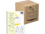 DOODLEWRITE 1-Subject Notebooks, 8.5" x 11", College Ruled, 60 Sheets, White, /Carton (11100CS)
