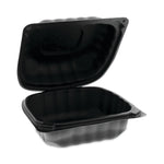 CONTAINER,HINGED,6X6,1,BK