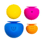 Mobi Oomplz Drip Drop Suction Cups, Multicolored, 4/Pack (MGMOOMP1)