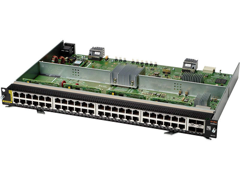 Aruba 6400 48-port Gigabit PoE Line Module, Black (R0X38C)