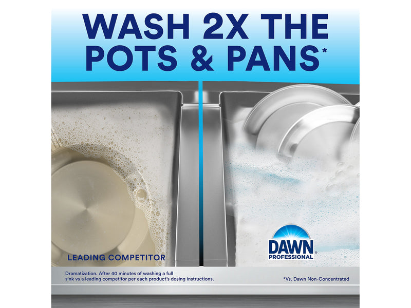 Dawn Professional Liquid Dish Soap, Original Scent, 1 gal., 2/Pack (12163)