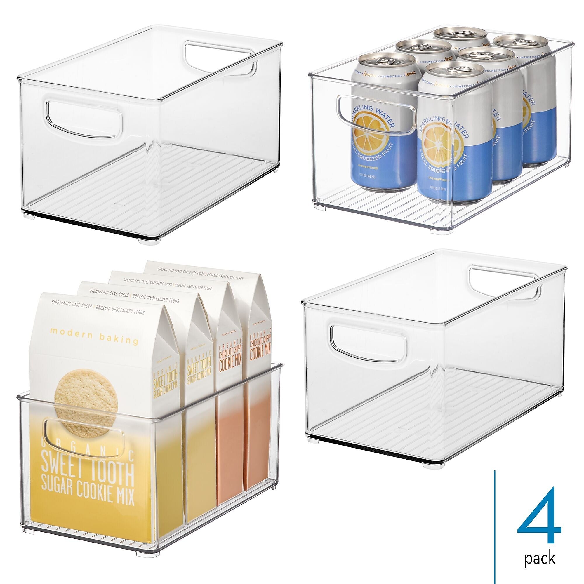 iDESIGN Organizers, Clear, 4/Set (27804M4)