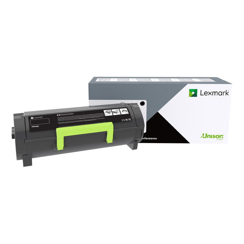 Lexmark 56F0H0G Black High Yield Toner Cartridge, Prints Up to 15,000 Pages