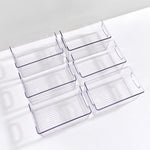 iDESIGN PET Organizer, Clear, 6/Set (95585N)