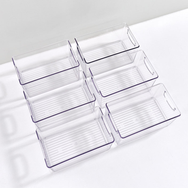 iDESIGN PET Organizer, Clear, 6/Set (95585N)