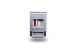 Aunt Flow Model E Pads and Tampons Sanitary Dispenser, Surface Mounted, 26.2" x 16.25", Chrome (AF-DISP-ESTR-1)