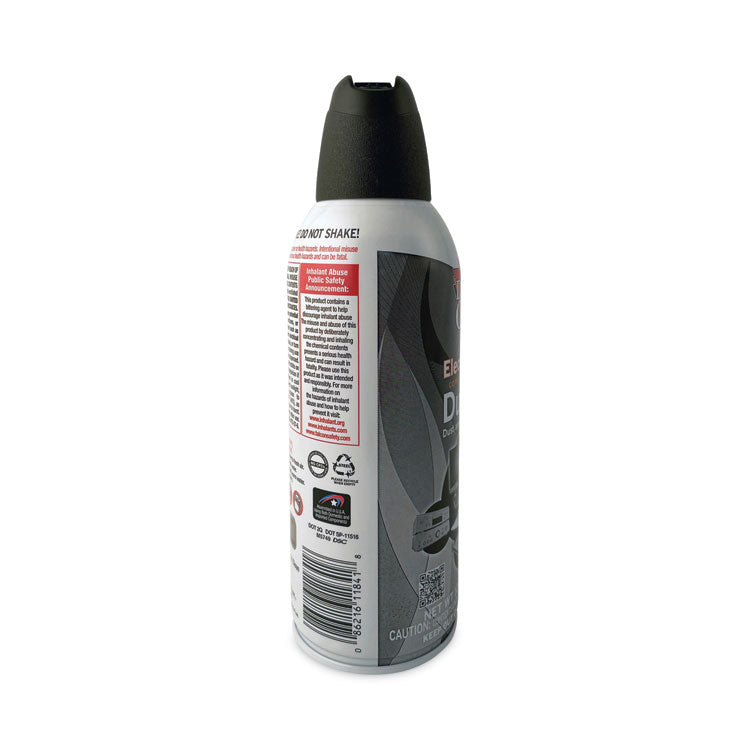 Disposable Compressed Air Duster, 10 Oz Can, 2/pack