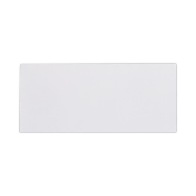 Peel Seal Strip Security Tint Business Envelope, #10, Square Flap, Self-Adhesive Closure, 4.25 x 9.63, White, 500/Box