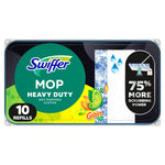 Swiffer Heavy-Duty Wet Cloths, Gain Scent, White, 10/Pack (76471)