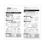 General Purpose Hooks, Variety Pack, Assorted Sizes, Plastic, White, 0.5, 1, 3, 5, 16 lb Capacities, 54 Pieces/Pack