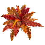 Nearly Natural 20" Autumn Boston Fern Artificial Plant, Set of 3 (6183-S3)