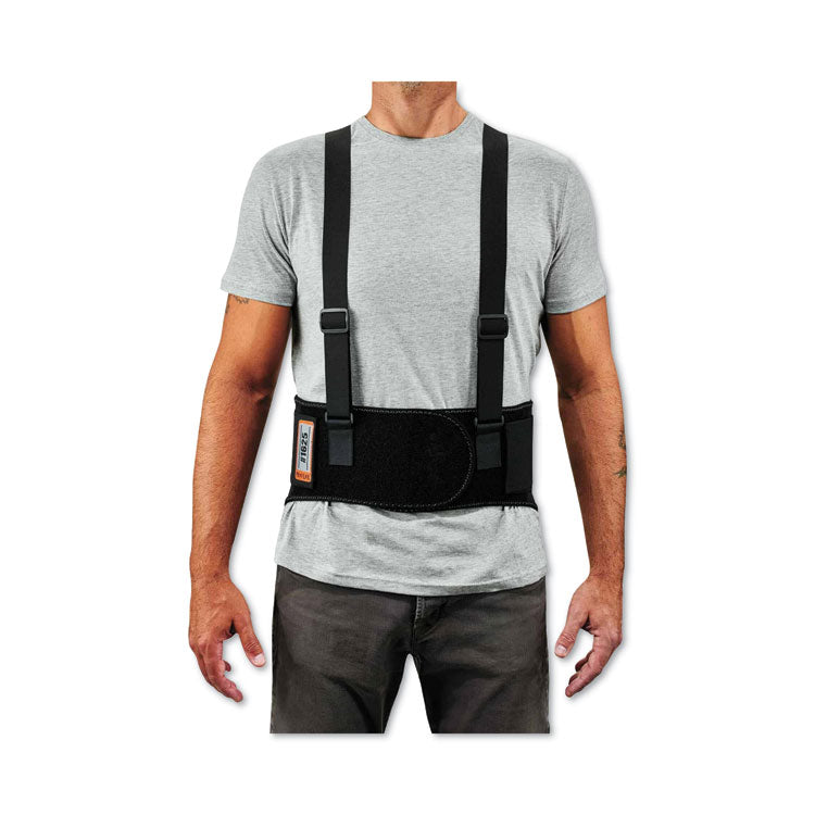 ProFlex 1625 Elastic Back Support Brace, Medium, 30" to 34" Waist, Black