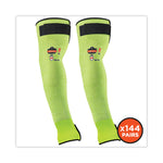 ProFlex 7941-PR CR Protective Arm Sleeve, 18", Lime, 144 Pairs/Carton