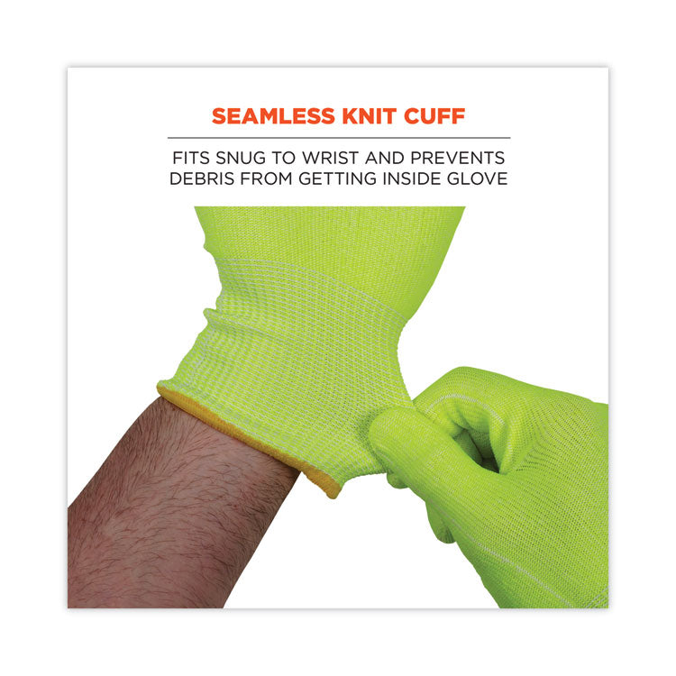 ProFlex 7040 ANSI A4 CR Food Grade Gloves, EN388: 2X4XD, Reversible, 12" Long, XX-Large, Lime, 144 Pairs/Carton