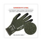 ProFlex 7042 ANSI A4 Nitrile-Coated CR Gloves, EN388: 4X41D, 9" Long, X-Large, Green, Pair