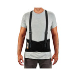 ProFlex 100 Economy Spandex Back Support Brace, 3X-Large, 46" to 52" Waist, Black