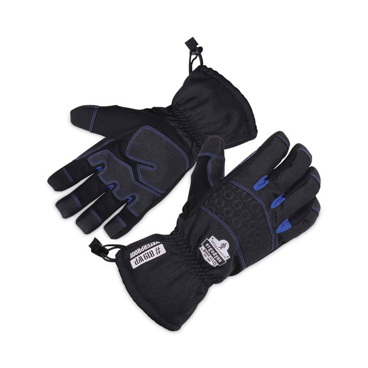 ProFlex 819WP Extreme Thermal WP Gloves, EN388: 4222B, 9" Long, XX-Large, Black, Pair