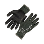 ProFlex 7070 ANSI A7 Nitrile Coated CR Gloves, EN388: 4X42F, 9" Long, Medium, Green, 12 Pairs