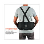 ProFlex 100 Economy Spandex Back Support Brace, 2X-Large, 42" to 46" Waist, Black