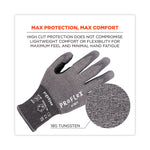 ProFlex 7071 ANSI A7 PU Coated CR Gloves, EN388: 4X42F, 9" Long, Medium, Gray, Pair