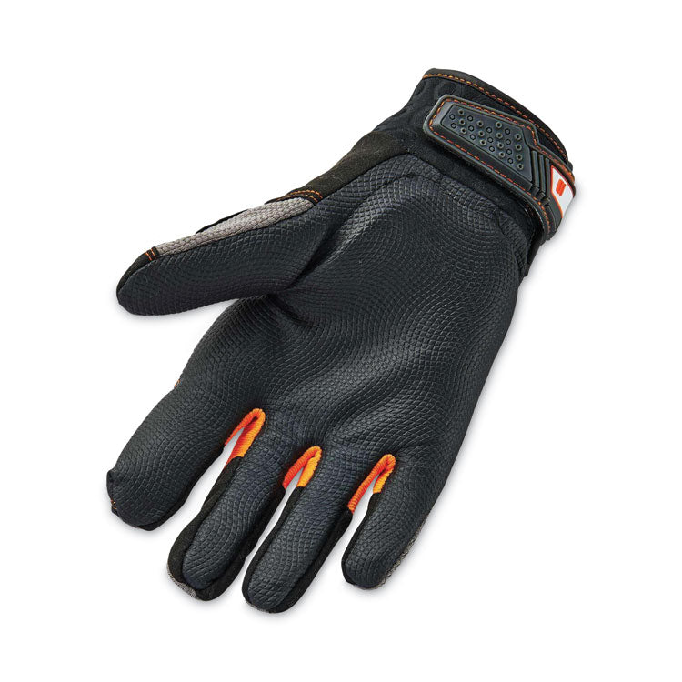 ProFlex 9015F(x) Certified Anti-Vibration Gloves with Dorsal Protection, EN388: 2121X, Medium, Black, Pair