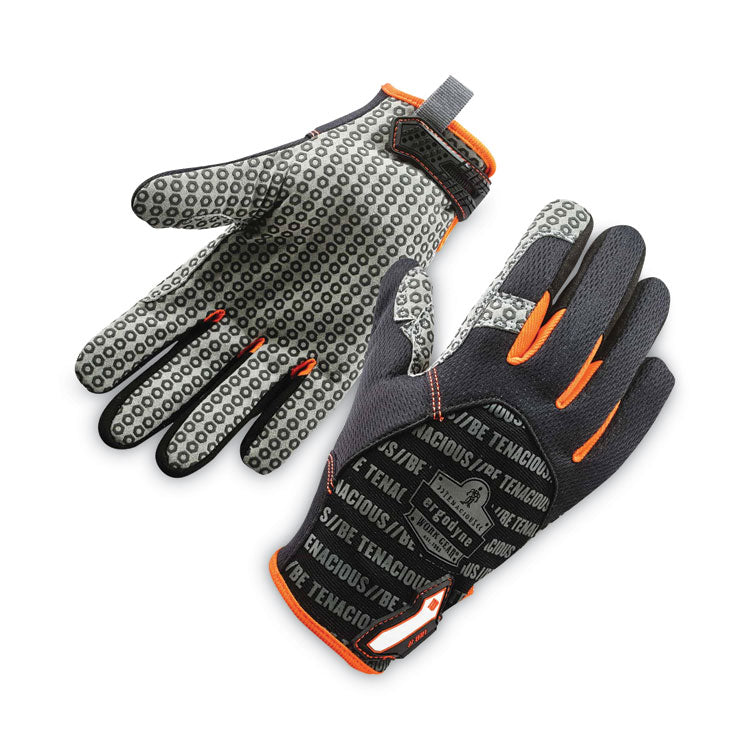 ProFlex 821 Smooth Surface Handling Gloves, Small, Black, Pair