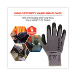 ProFlex 7000 Nitrile-Coated Gloves Microfoam Palm, EN388: 4121A, 9" Long, Large, Gray, Pair