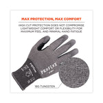 ProFlex 7071 ANSI A7 PU Coated CR Gloves, EN388: 4X42F, 9" Long, Small, Gray, 12 Pairs