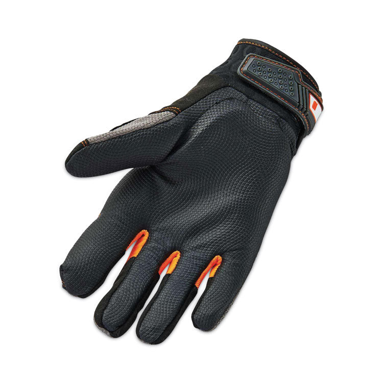 ProFlex 9015F(x) Certified Anti-Vibration Gloves with Dorsal Protection, EN388: 2121X, Large, Black, Pair