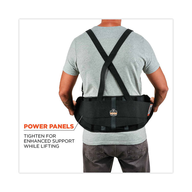 ProFlex 100 Economy Spandex Back Support Brace, X-Large, 38" to 42" Waist, Black