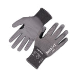 ProFlex 7071 ANSI A7 PU Coated CR Gloves, EN388: 4X42F, 9" Long, Medium, Gray, 12 Pairs