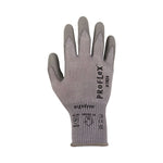 ProFlex 7024 ANSI A2 PU Coated CR Gloves, EN388: 4X42B, 9" Long, X-Large, Gray, 12 Pairs
