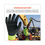 ProFlex 7021 Hi-Vis Nitrile-Coated CR Gloves, EN388: 4342B, 9.25" Long, Large, Lime, 144 Pairs/Carton