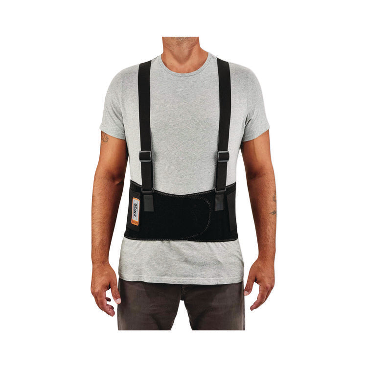 ProFlex 1650 Economy Elastic Back Support Brace, X-Small, 20" to 25" Waist, Black