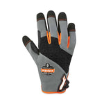 ProFlex 710 Heavy-Duty Mechanics Gloves, 9" Long, XX-Large, Gray, Pair