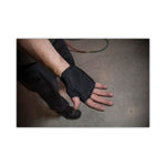 ProFlex 800 Glove Liners, 9" Long, Small/Medium, Black, Pair