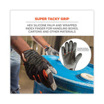 ProFlex 821 Smooth Surface Handling Gloves, Medium, Black, Pair