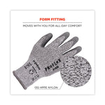 ProFlex 7030 ANSI A3 PU Coated CR Gloves, EN388: 4X42C, 9" Long, XX-Large, Gray, Pair